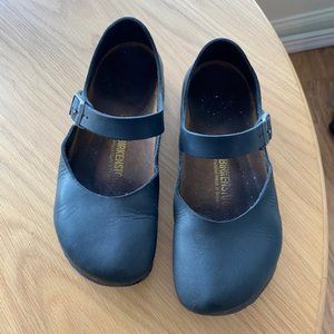 Birkenstock Mantova Black Oiled Leather